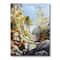 Designart - Marble Path In Autumn - Traditional Canvas Wall Art Print